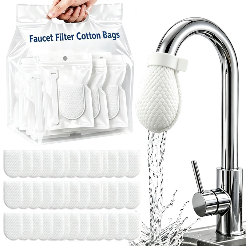 Home Improvement K&B Construction - 300/30x Faucet Filter Cotton Bags With