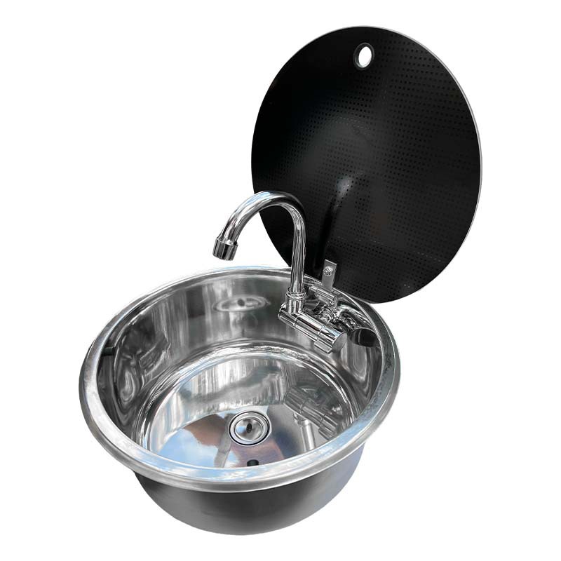 RV Circular Sink with Lid Kitc - Home Improvements recension och pris