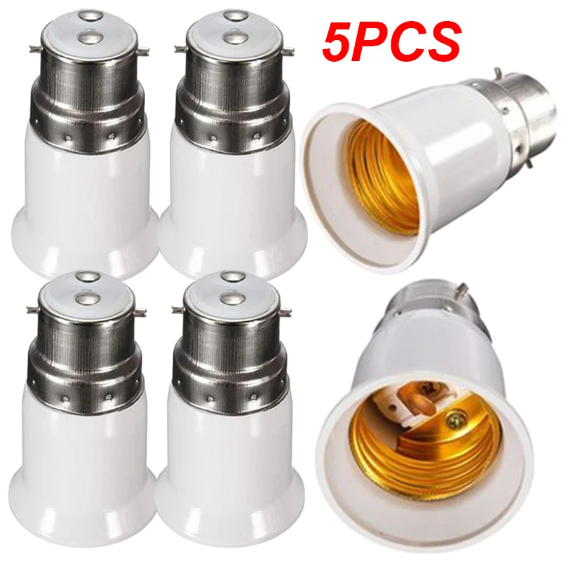 1/5PCS B22 to E27 LED Bulb Con - Home Improvement Expo recension och pris