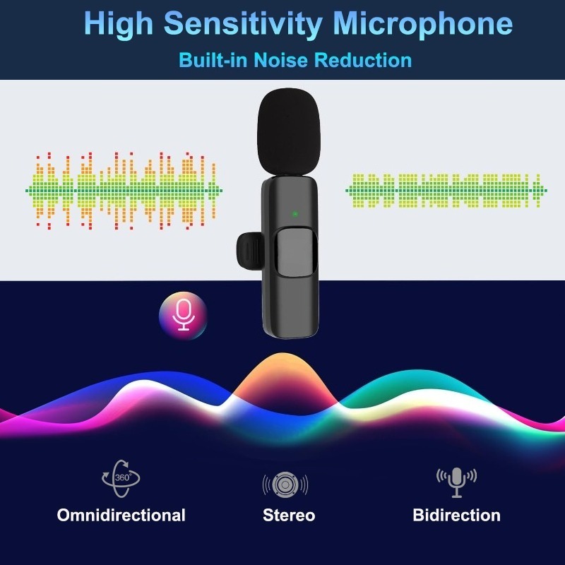 Wireless Lavalier Microphone F - Home Improvements recension och pris