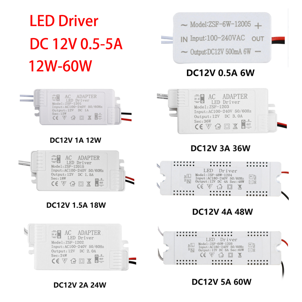 AC 100-240V To DC 12V LED Driv - Home Improvement Expo recension och pris