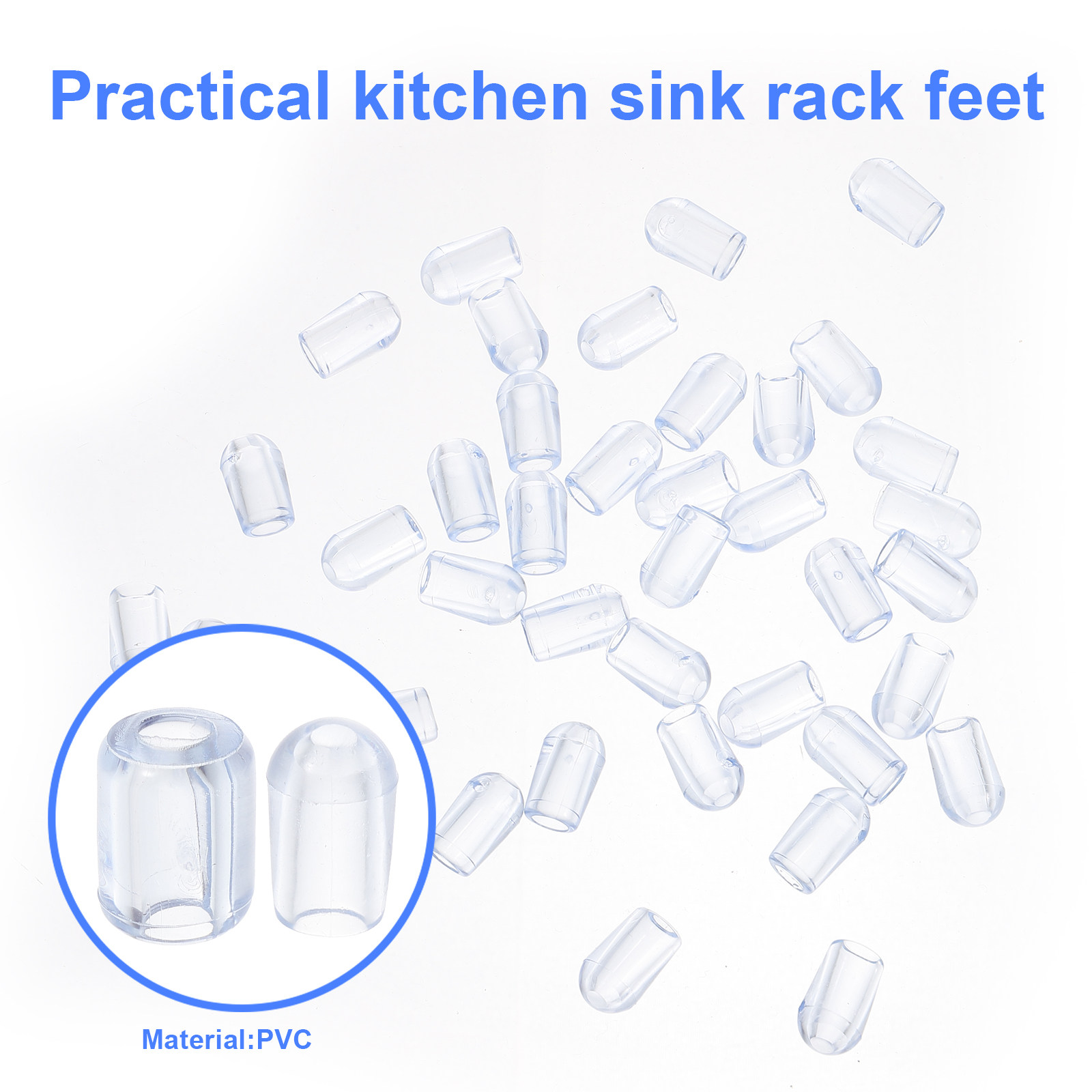 80Pcs Kitchen Sink Grid Feet P - Home Improvement K&B Construction recension och pris