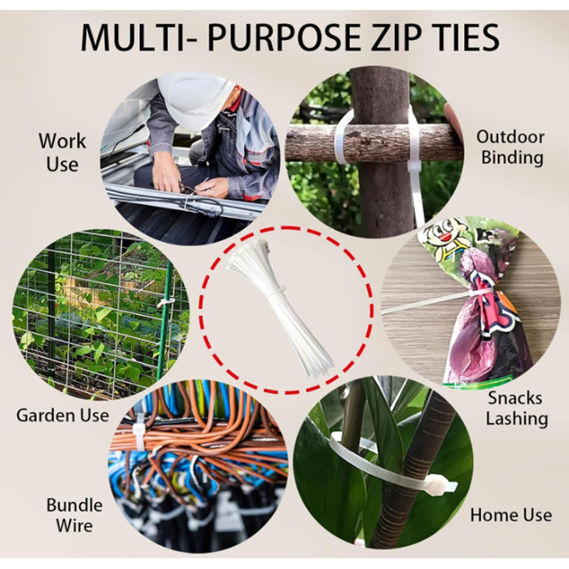 Self-Locking Nylon Ties Adjust - Home Improvements recension och pris
