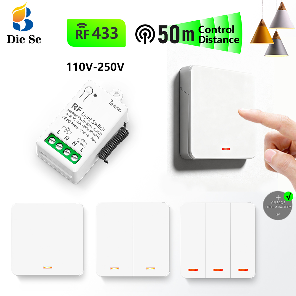 433MHz Wireless AC Light Switc - Home Improvement Expo recension och pris