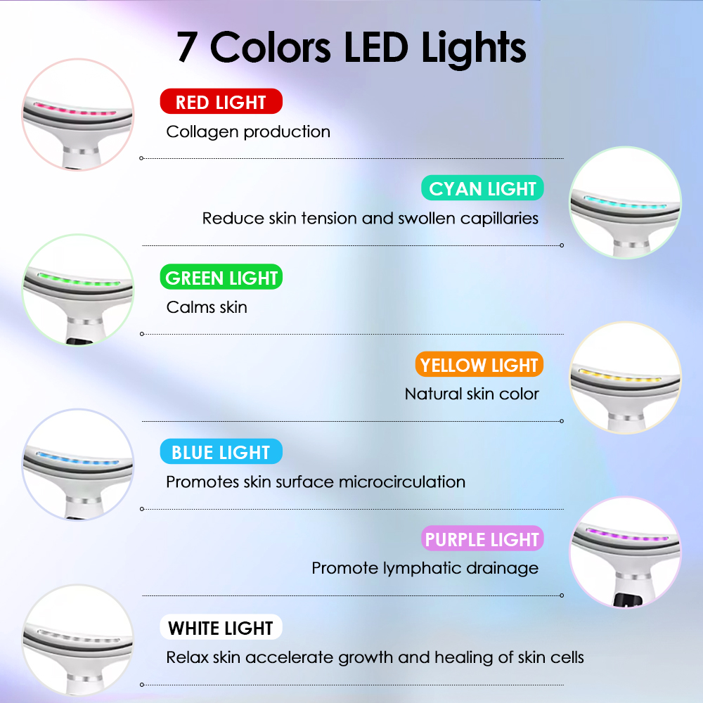 7 Colors LED Lights Face Neck  - Home Improvement Expo recension och pris