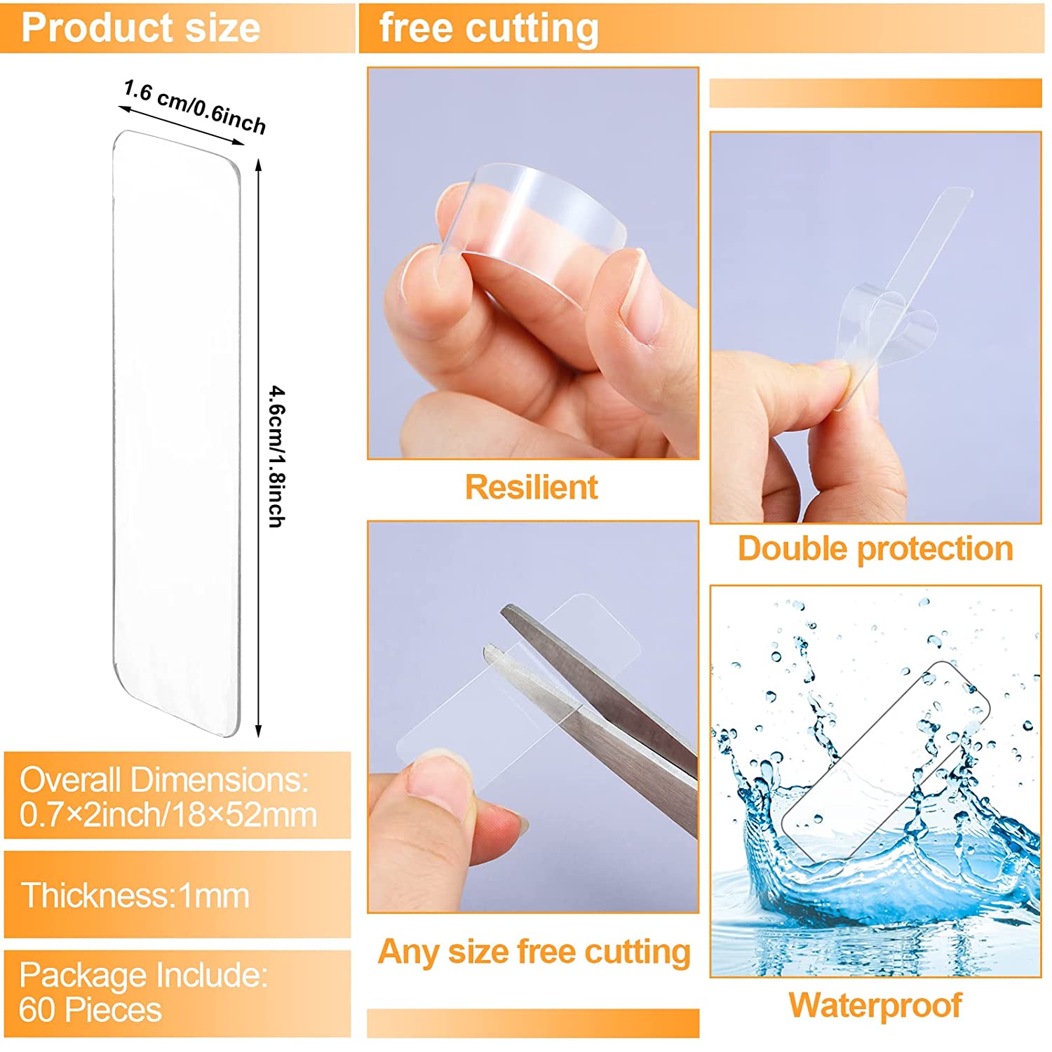 Reusable Double Sided Adhesive - Home Improvement Expo recension och pris