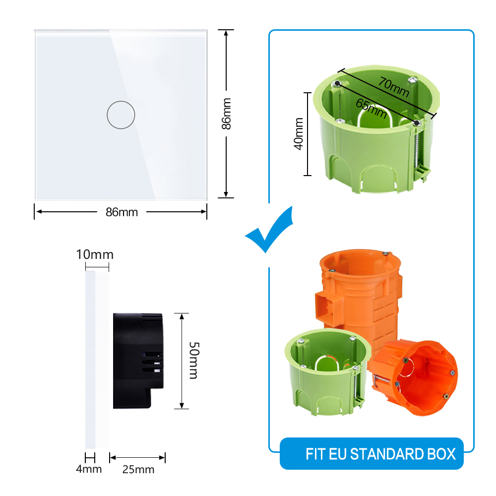 Tawoia Touch Doorbell Switch E - Home Improvement Expo recension och pris