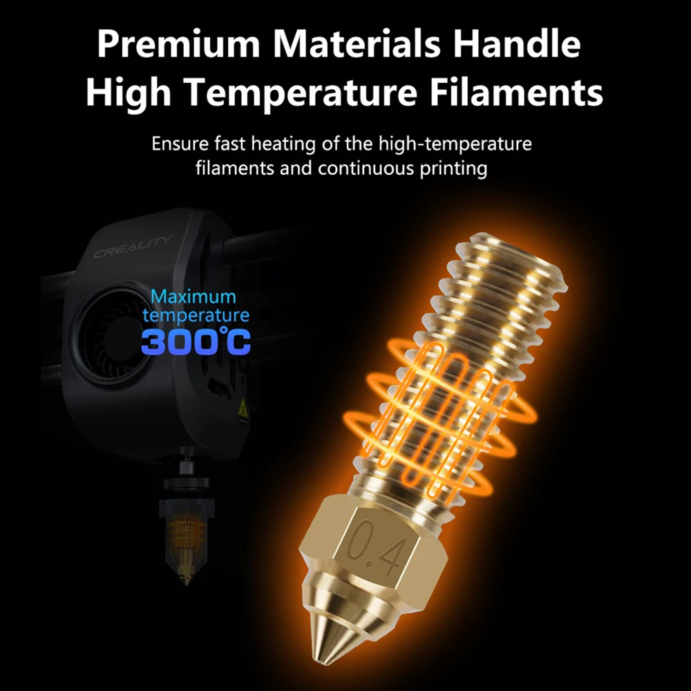 High‑Speed 3D Printer Nozzle B - Creality Printer K1 recension och pris