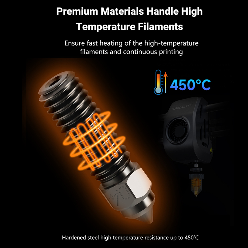 High‑Speed 3D Printer Nozzle B - Creality Printer K1 recension och pris