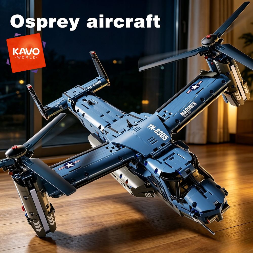 KAVOWORLD 1486PCS V-22 Osprey  - Home Improvement Expo recension och pris